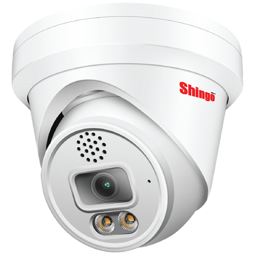 8MP 4K Dual Lights Turret Dome IP Camera - Model W608FADB97KA